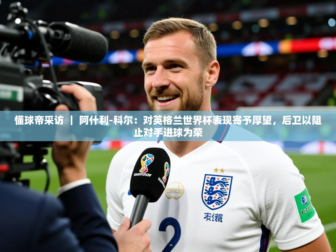 2025爱游戏体育平台懂球帝采访 | 阿什利-科尔:对英格兰世界杯表现寄予厚望,后卫以阻止对手进球为荣 第4张